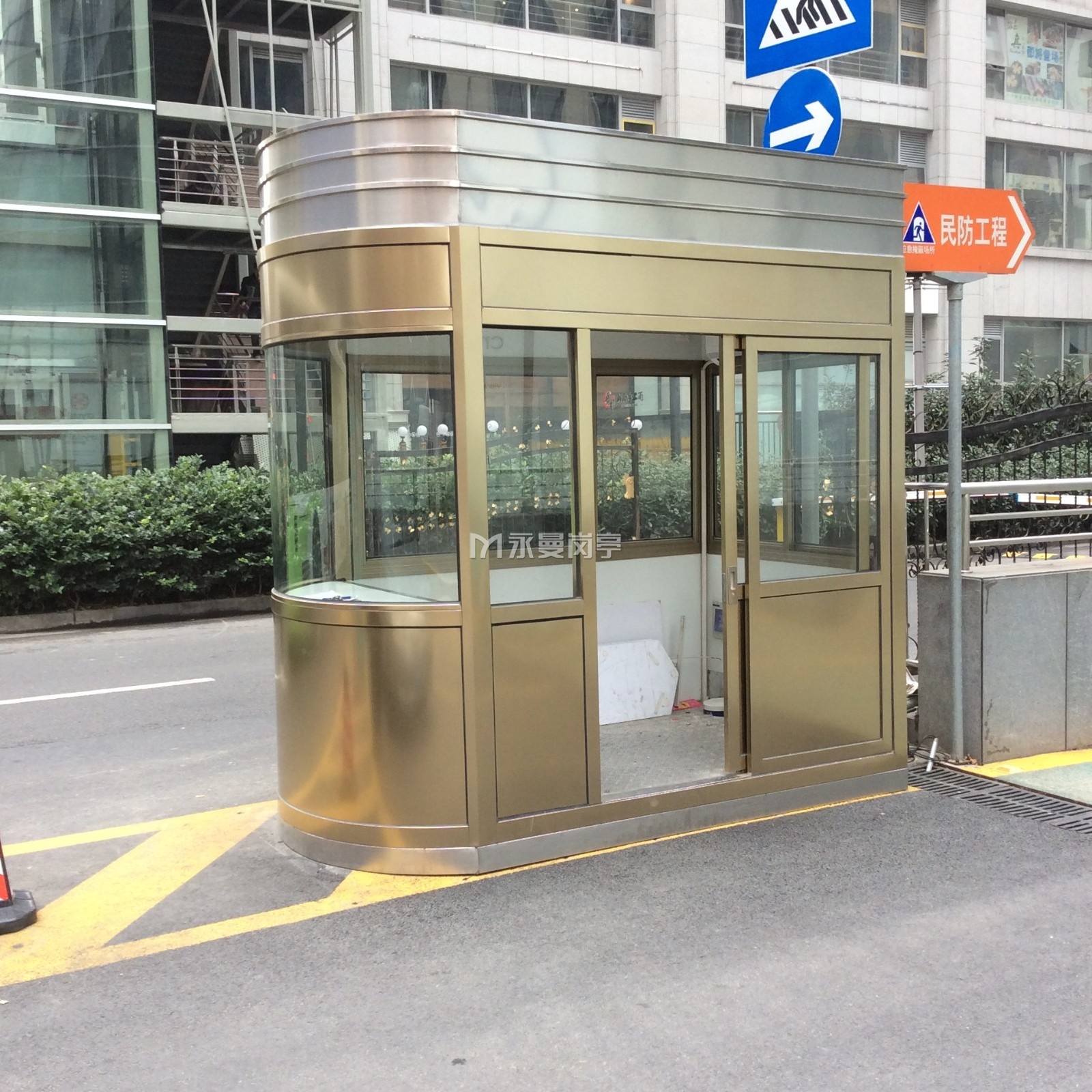 不锈钢治安岗亭