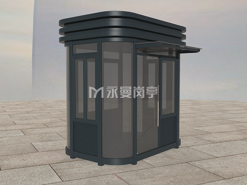 保安岗亭效果图
